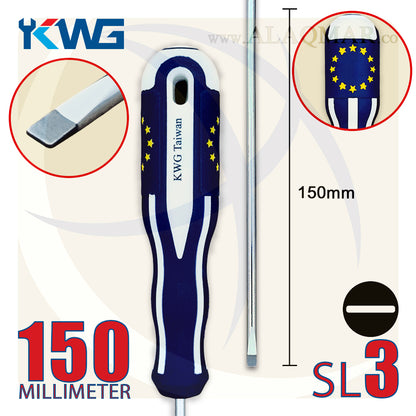 مفك عادة SL3 طول 150ملي سن عدل 520S-3006 KWG