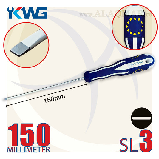 مفك عادة SL3 طول 150ملي سن عدل 520S-3006 KWG