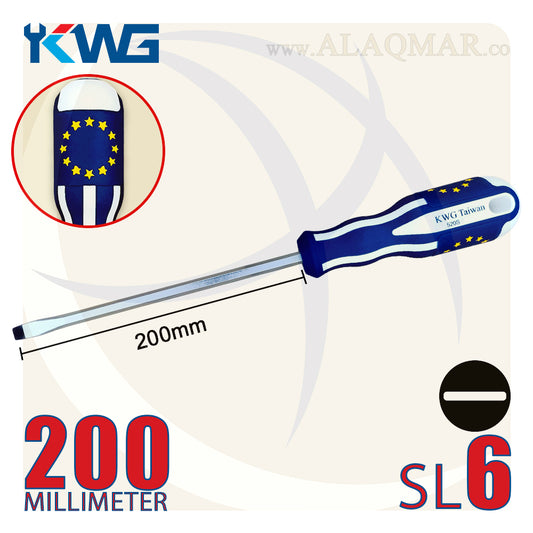 مفك عادة SL6 طول 200ملي 520S-6008H KWG