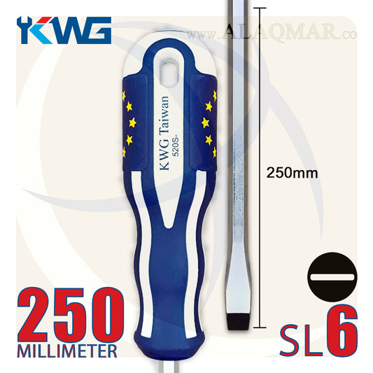 مفك عادة SL6 طول 250ملي 520S-6010H KWG