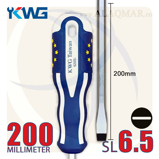 مفك عادة SL6.5 طول 200ملي 520S-6508H KWG