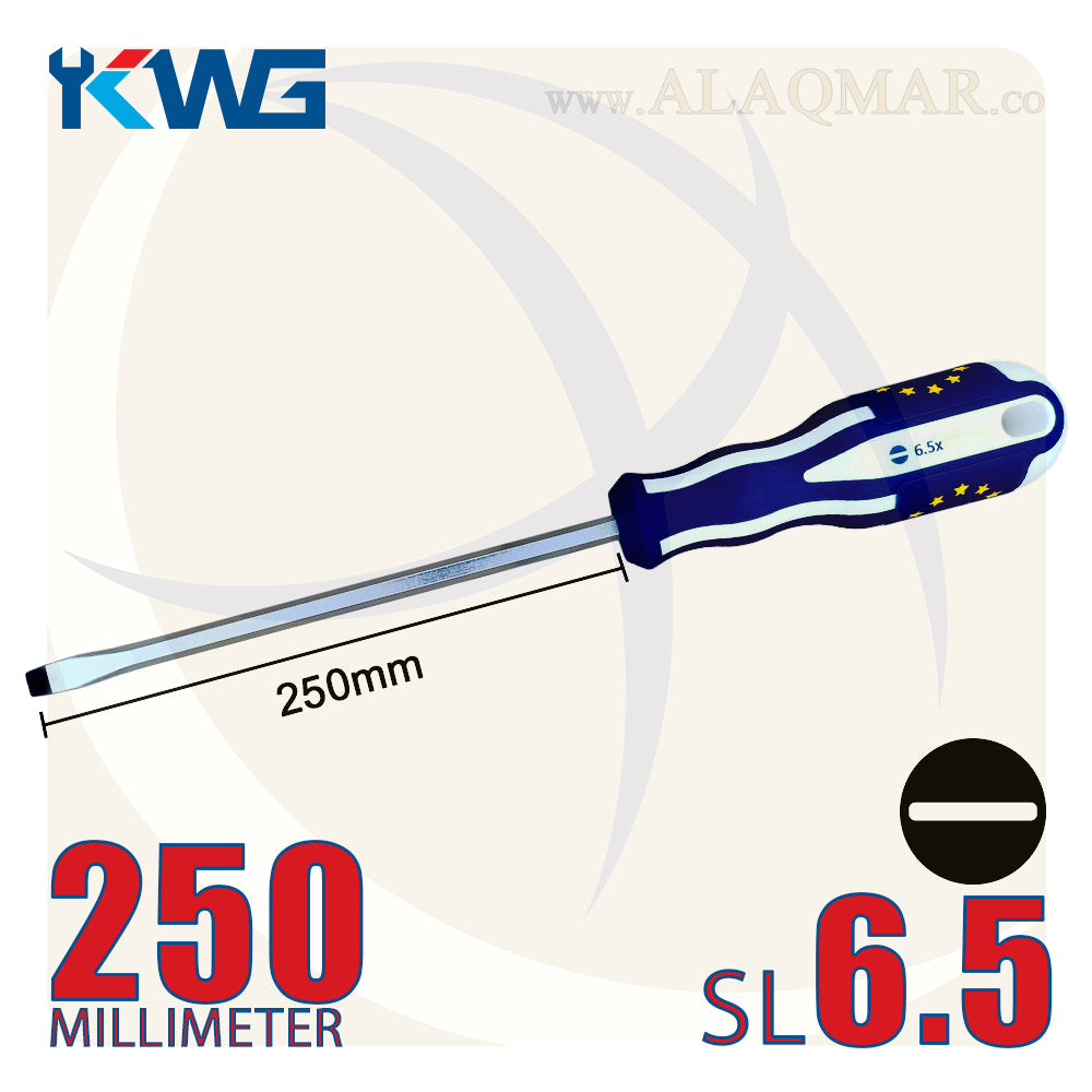مفك عادة SL6.5 طول 250ملي 520S-6510H KWG