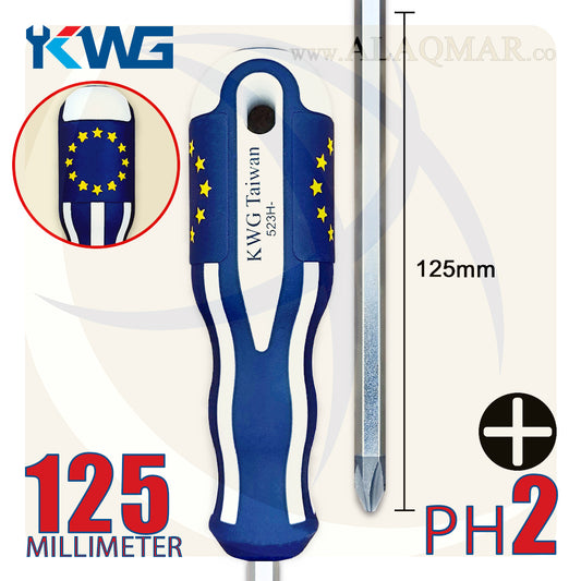 مفك صليبة PH2 طول 125ملي 523H-205H KWG