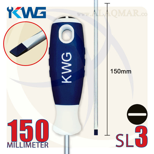 مفك عادة SL3 طول 150ملي سن عدل 540S-3006 KWG