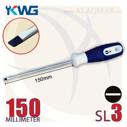 مفك عادة SL3 طول 150ملي سن عدل 540S-3006 KWG