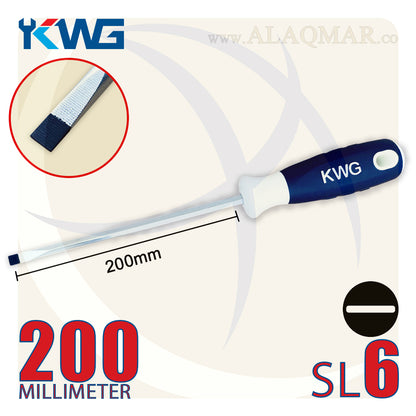 مفك عادة SL6 طول 200ملي 540S-6008H KWG
