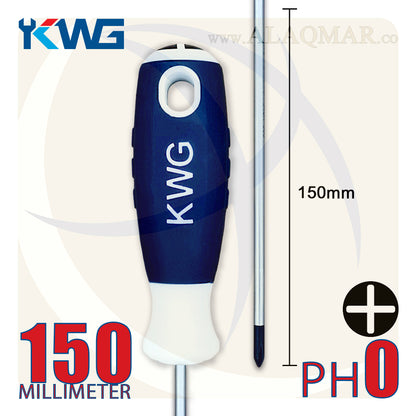 مفك صليبة PH0 طول 150ملي 543H-006 KWG