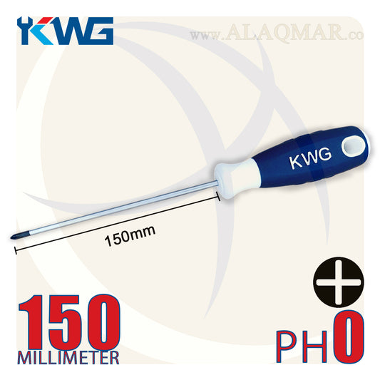 مفك صليبة PH0 طول 150ملي 543H-006 KWG