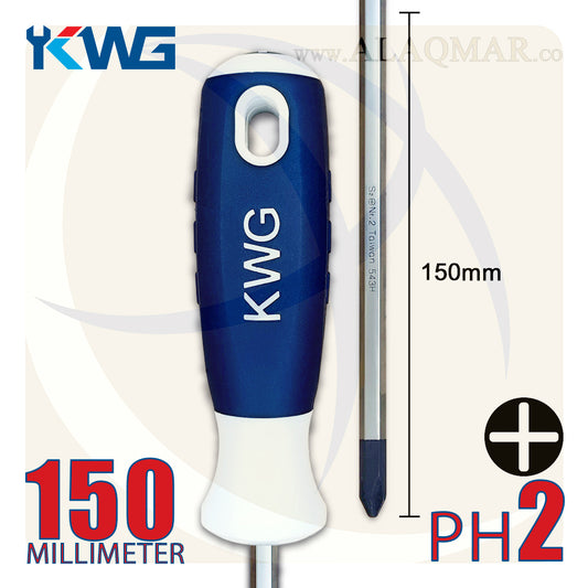 مفك صليبة PH2 طول 150ملي 543H-206H KWG