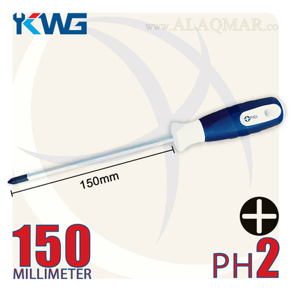 مفك صليبة PH2 طول 150ملي 543H-206H KWG