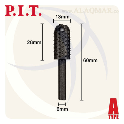 بنط فريزة خشب اسطوانة دائري باكس 6ملي APLS13-013A PIT