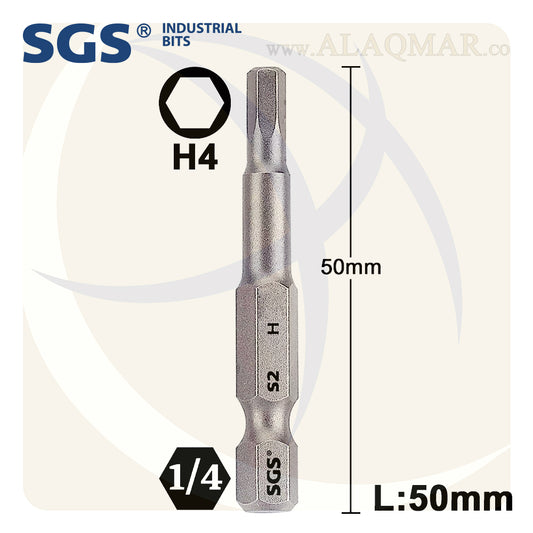 سن مفك النكي H4 طول 50ملي S2 SGS6350-H4 SGS