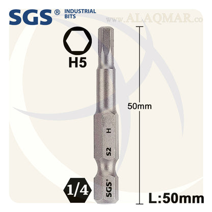 سن مفك النكي H5 طول 50ملي S2 SGS6350-H5 SGS