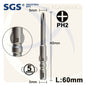 سن مفك الكتروني اكس 5ملي صليبة PH2 طول 60ملي S2 SGS560-5.0PH2 SGS