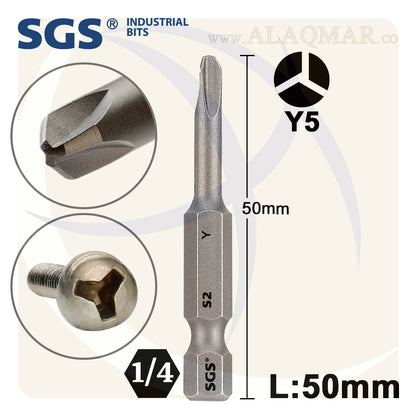 سن مفك حرف Y5 طول 50ملي S2 SGS6375-Y5 SGS
