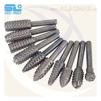 طقم بنط فريزة خشب بأكس 6ملي 5قطع SL-P0183 SHILI
