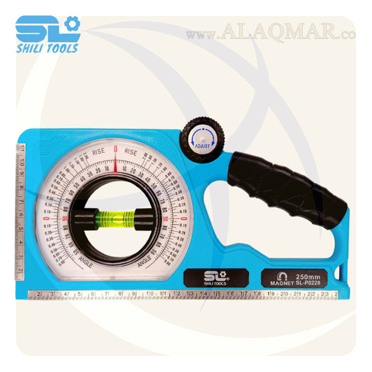 زاوية مدرجة ميزان 10بوصة 250ملي SL-P0228 SHILI