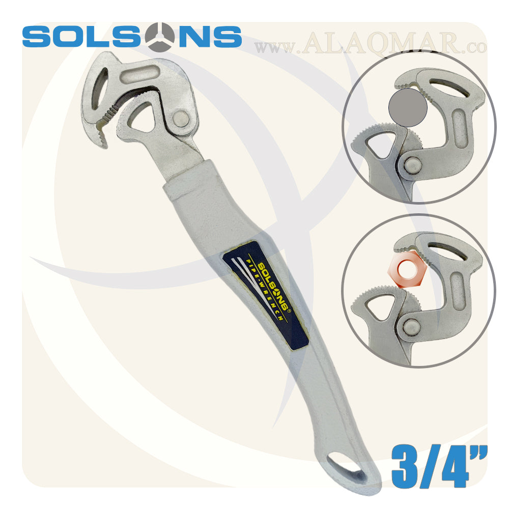 مفتاح انجليزي استلسون 9.25بوصة 235ملي 10-30ملي هيفي ديوتي PW1030AL SOLSONS