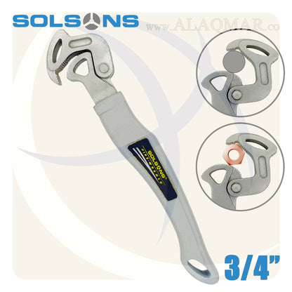 مفتاح انجليزي استلسون 9.25بوصة 235ملي 10-30ملي هيفي ديوتي PW1030AL SOLSONS