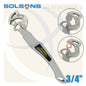 مفتاح انجليزي استلسون 9.25بوصة 235ملي 10-30ملي هيفي ديوتي PW1030AL SOLSONS