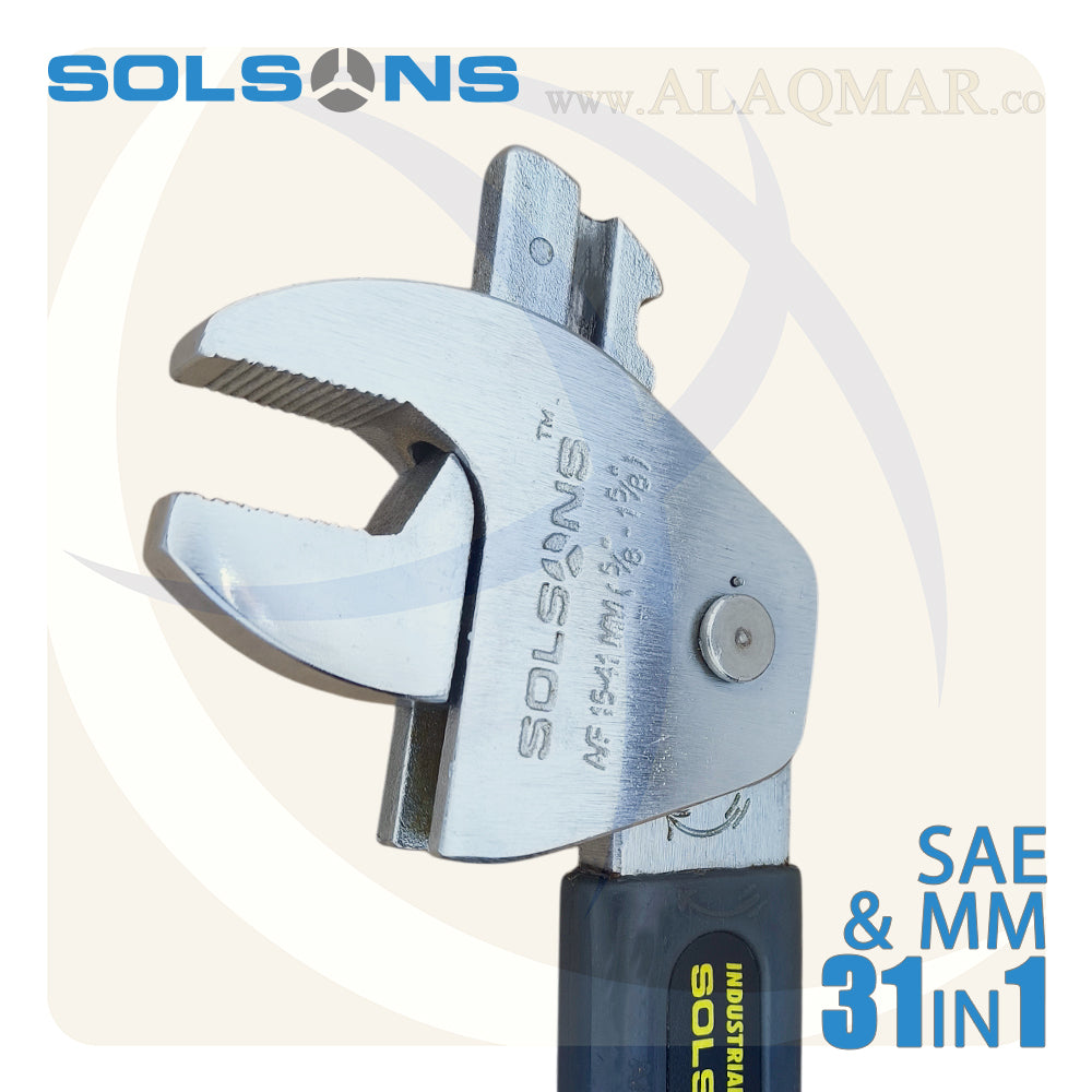 مفتاح فرنساوي 12بوصة راتشة 15-41ملي SP1541 SOLSONS