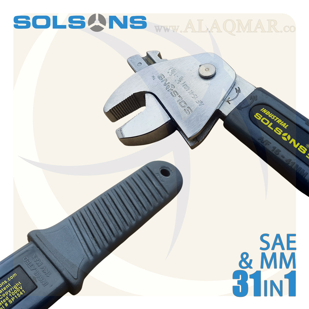 مفتاح فرنساوي 12بوصة راتشة 15-41ملي SP1541 SOLSONS