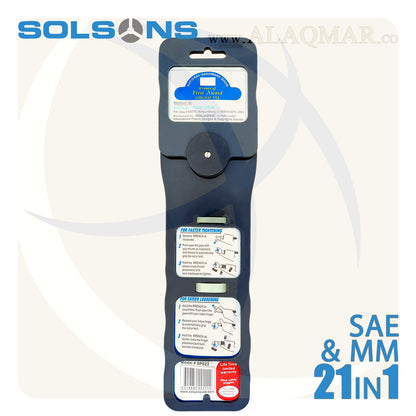 مفتاح فرنساوي 8بوصة راتشة 6-22ملي SP622 SOLSONS